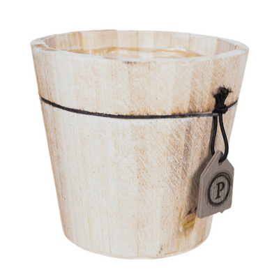 Wooden Decorative Pot for a Cozy Home Atmosphere – Natural Elegance
