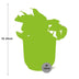 Epipremnum Pinnatum Happy Leaf im Topf ELHO Vibes Fold 14 cm gelb Bild 3