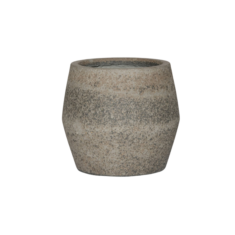 Harley L Planter Diorite Grey - D53 x H32 cm