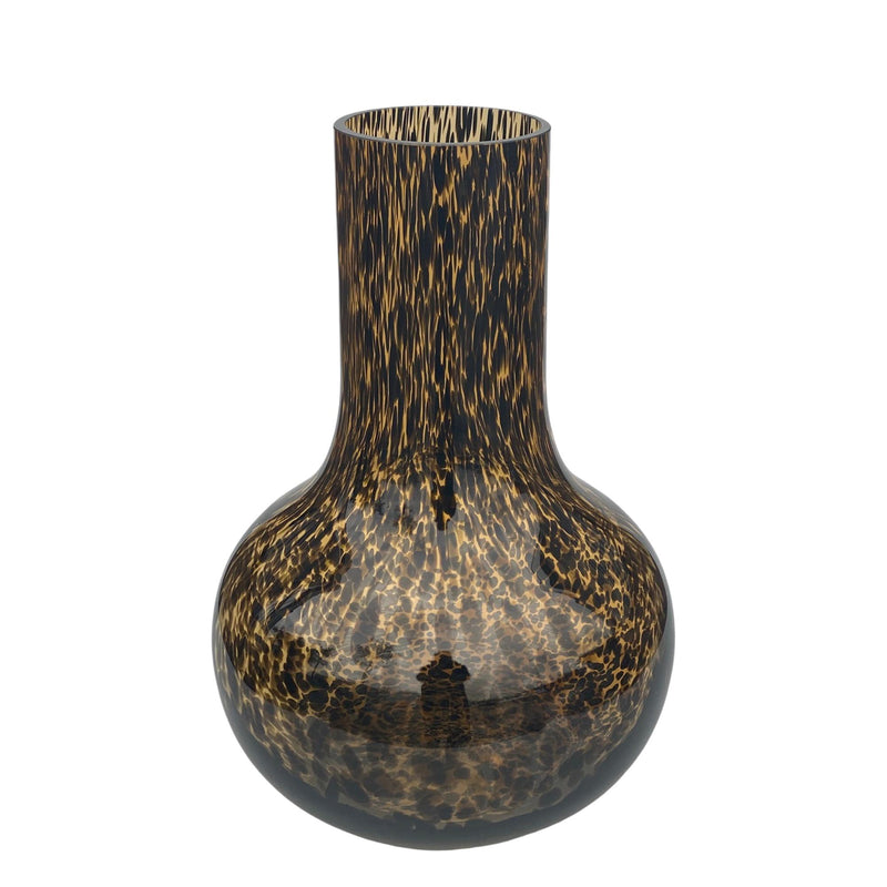 Seim Gepard Vase Glas H37 B25 - Wilder Hingucker für Ihr Zuhause