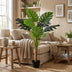 Artificial Monstera Deliciosa, 120cm - Tropical Flair Without the Fuss Bild 5