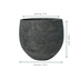 Orb Plant Pot Black Washed - D32 x H28 cm Bild 2