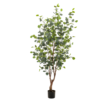 Kunstpflanze Eucalyptusbaum 'Blauer Gummibaum' - 140 cm