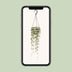 Ceropegia Woodii Hanging Plant in 14cm Pot - 50cm Bild 5
