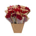 Getrocknete Blumen Mono-Mix Rot 50cm - Natur pur für Ihr Zuhause Bild 2