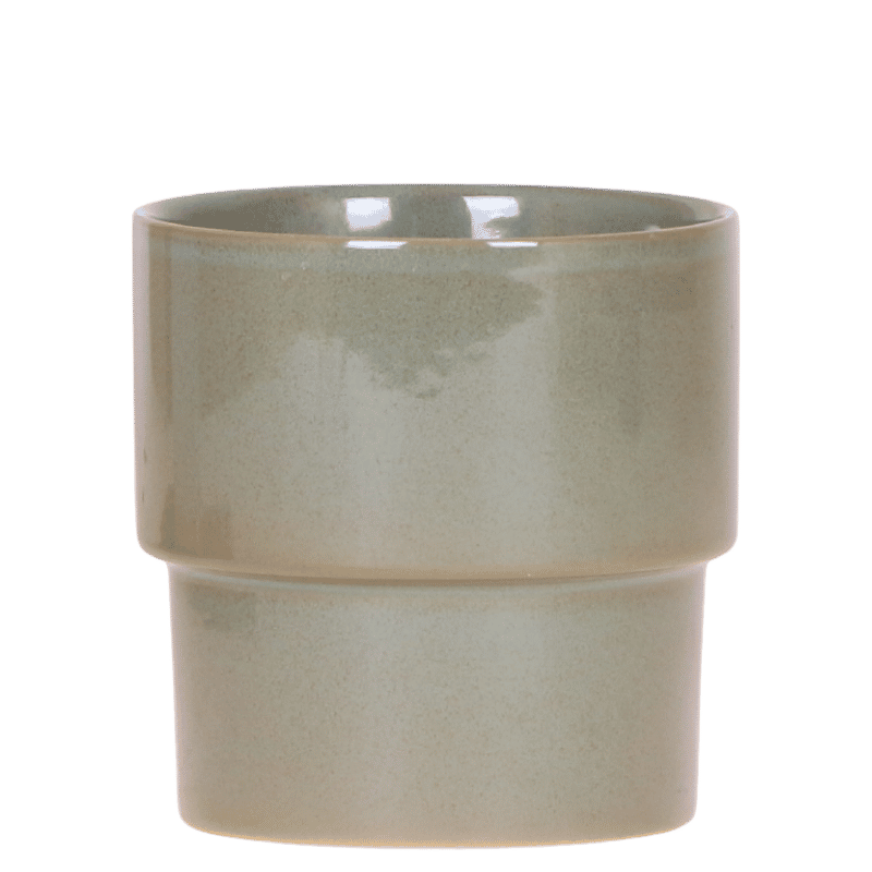 Kolibri Home | Timeless Übertopf - Grün - Ø9 cm