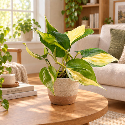 Philodendron Scandens Brazil - Tropische Kletterpflanze im 6cm Topf