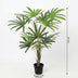 Künstliche Rhapis Excelsa Palme, 120 cm – Pflegeleicht & Dekorativ Bild 2