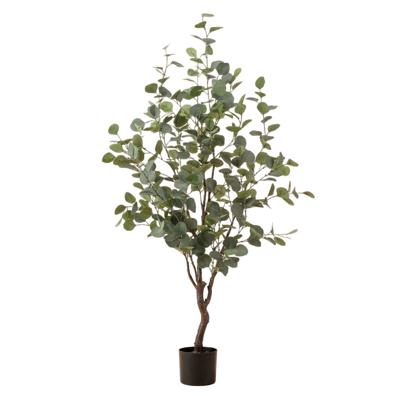 Artificial Eucalyptus Tree 120 cm – Natural Decor for Indoors