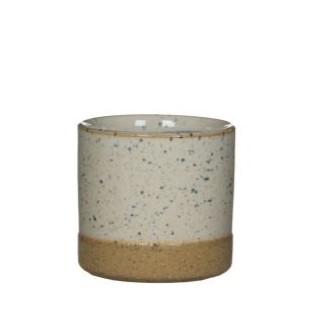 Pot Lago round white D7