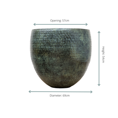 Pot Fabien Mystic Green 69x54 - Elegant Decoration for Your Home