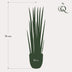 Artificial Sansevieria Cylindrica - Snake Plant, 70 cm Bild 2