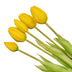 Tulpen-Strauß Gelb – 10 Stück – „Real Touch“ Kunsttulpen – 42 cm (gelb) Bild 3