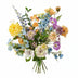 Kunstblumenstrauß Soft Spring Deluxe 85cm, 18 Stiele, Real Touch Bild 1