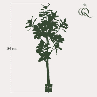 Künstliche Magnolie Grandiflora 180 cm - Natürliche Eleganz für Ihr Zuhause