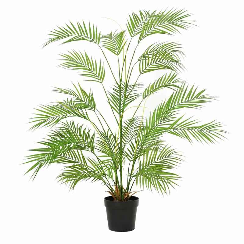 KÜNSTLICHE Areca-Palme 122 cm - Stilvolles Tropenflair ohne Pflege