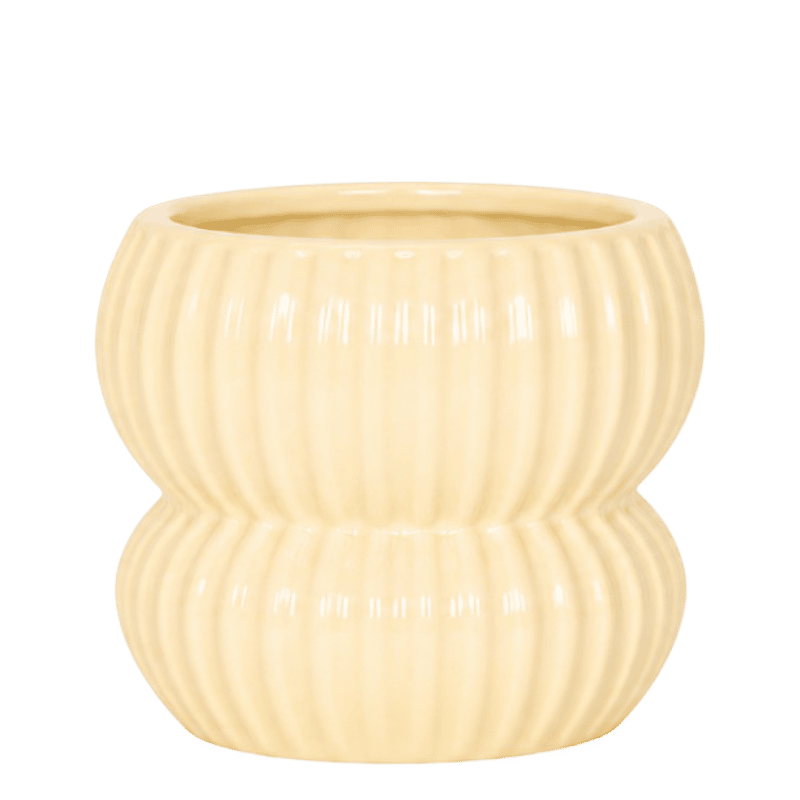 Kolibri Home | Horizon Übertopf - Gelb - ∅9cm