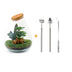 Bottle Garden - Drop XL Red - ↕ 37 cm - Rake + Shovel + Tweezers Bild 1