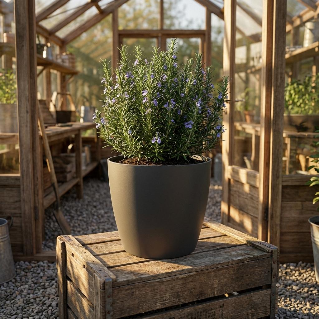 Pot Brussels D07x6cm - Anthrazit - D07x6cm