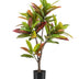 Kunstpflanze Croton Codiaeum (Wunderstrauch), 95 cm, bunte Blätter Bild 1