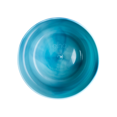 Elho Ocean Topf Rund Atlantikblau D14xH13