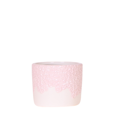 Kolibri Blumentopf Pink Ø6cm: Romantisch & Elegant