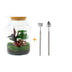 Bottle Garden - Milky - ↕ 30 cm - Rake + Shovel Bild 1