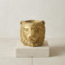 Blumentopf Löwe Gold D11/13×10 cm – Eleganter Deko-Übertopf Bild 3