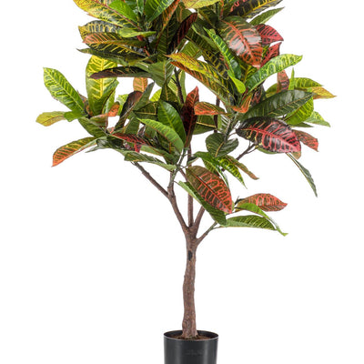 Künstlicher Croton Codiaeum 'Wunderstrauch' 120 cm