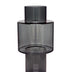 Vase Juba M - Glas, H40 cm, Grau Bild 2