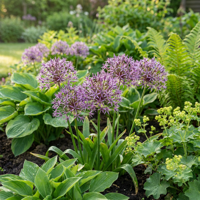 30x Allium Christophii - Stern von Persien - Lila - Sommerblüher - 10/12