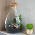 'LOVE MOM' terrarium Drop XL + gravierter Kork - Flaschengarten DIY Set – Ø 24 cm ↑ 37 cm -  Muttertag Bild 4