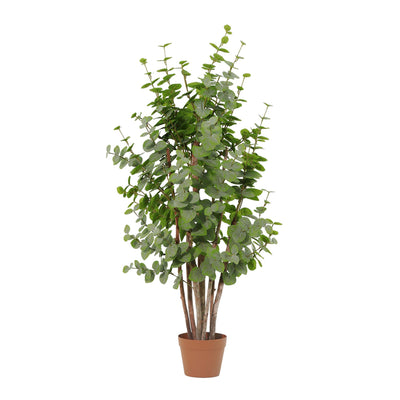 Künstlicher Eukalyptus grün, 120cm - Pflegeleichte Deko-Pflanze