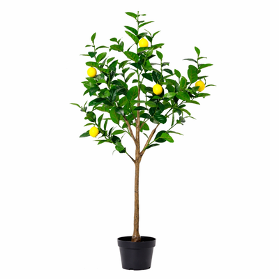 KÜNSTLICHER Zitronenbaum 150 cm - Realistisch & Pflegeleicht
