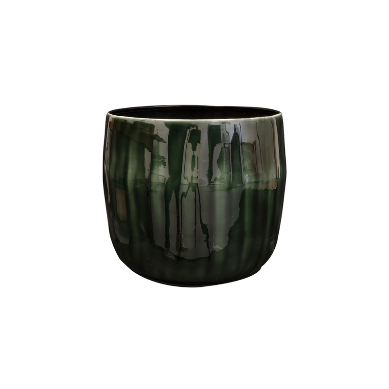 Flowerpot Babet Pine - D27 x H23