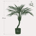 Kunstpalme Chamaedorea Elegans, Bergpalme, 85 cm Bild 2