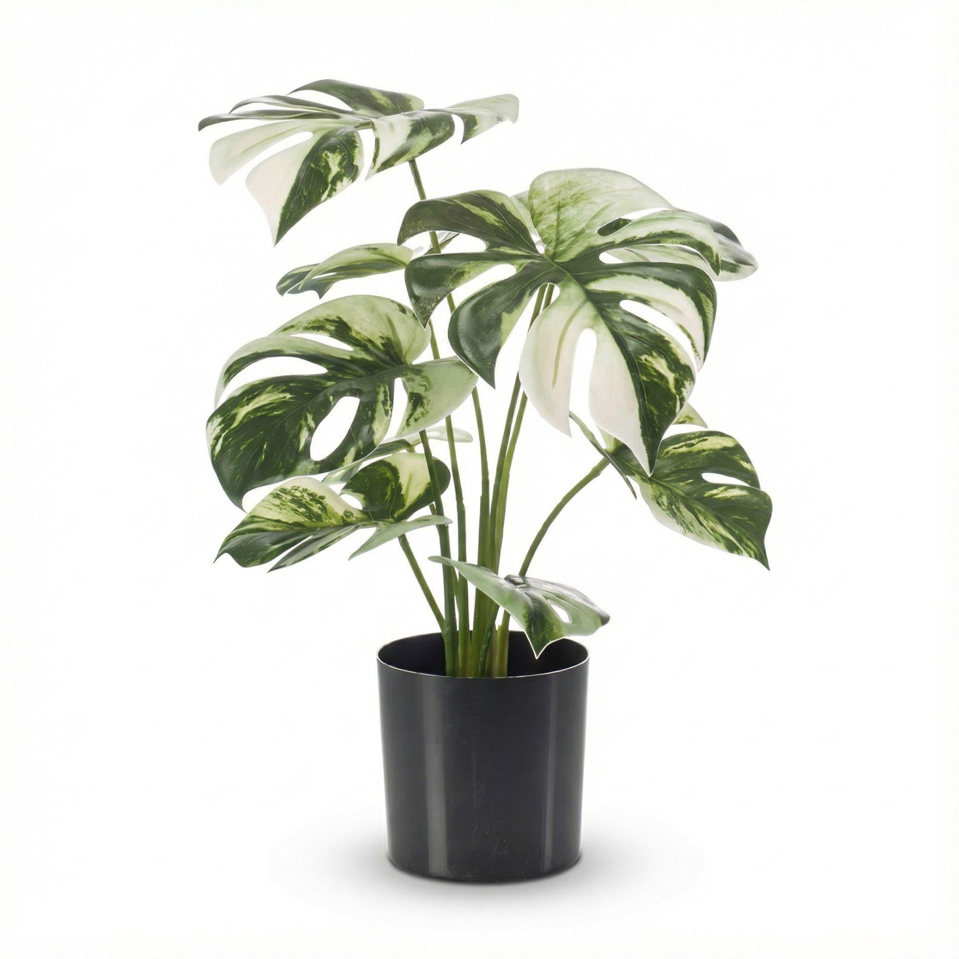 Monstera bush in pot 40cm - Kunstplant - Artificial plant
