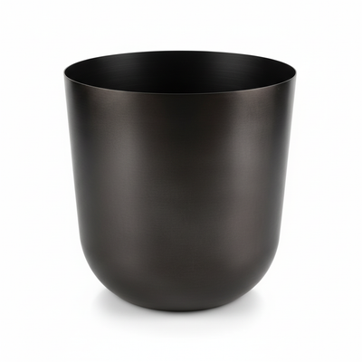 Pot Mayk Lead - D20: Elegant Planter in Lead Gray