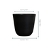 Pot Palermo black D40 x H36 - Elegant planter for your home Bild 2