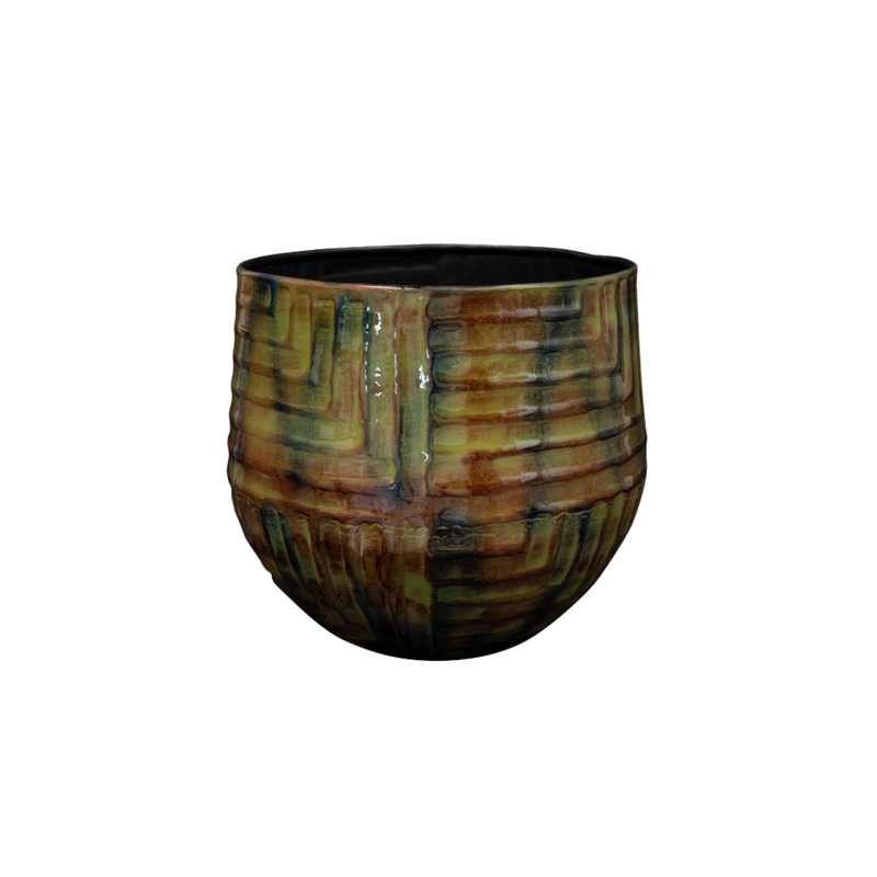 Topf Mette Marrakesch Keramik D28 x H25 cm - Marokkanisches Design