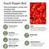Red Harvest Vegetable Mix: Tomato, Bell Pepper & Chili (Ø 14 cm) Bild 6