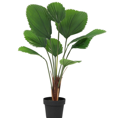 Künstliche Licuala Grandis Palme, 104 cm