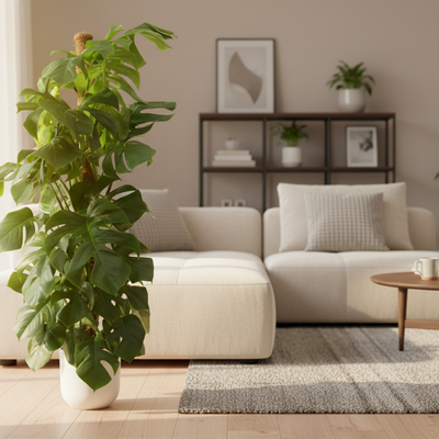 Monstera Pertusum XL mit Topf - Tropisches Highlight für Ihr Zuhause