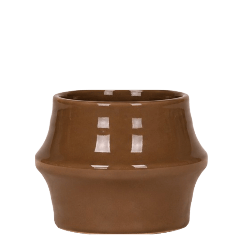 Kolibri Home Übertopf 'Clay' - Ø6 cm - Beruhigendes Design
