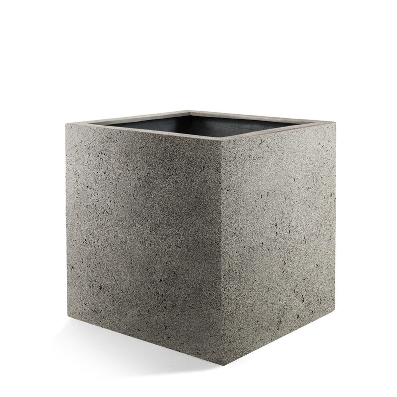 Beton Pflanztopf Grigio Cube D50xH50 - Modern & Stilvoll