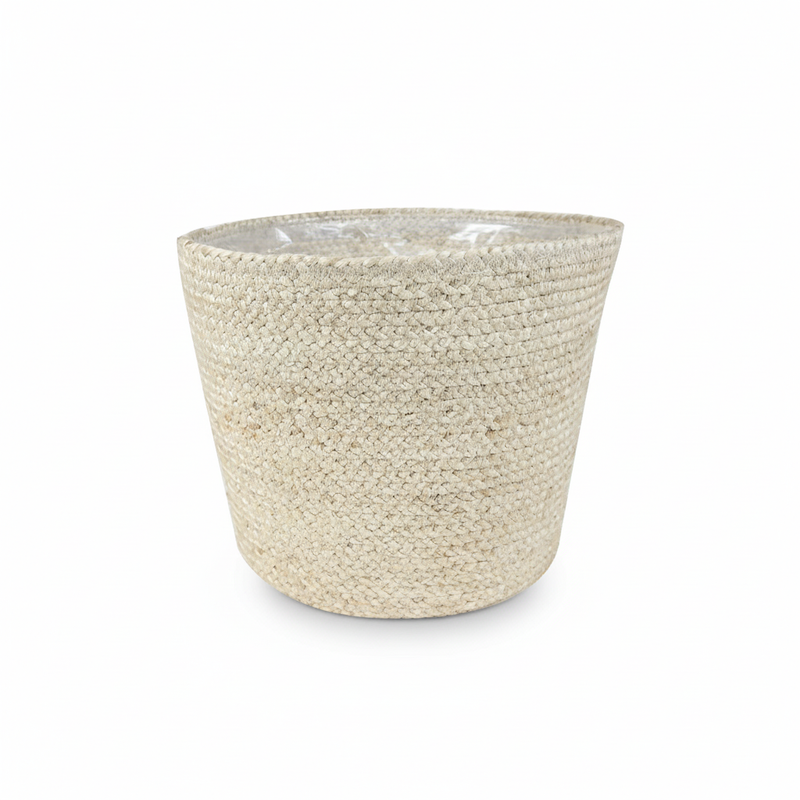 Selin Pflanzenkorb D26xH23cm – Organischer Charme & Pflanzenpflege