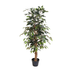 Künstliche Ficus Benjamina 130cm – Tropisches Flair ohne Pflege Bild 1