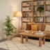 Ficus benjamina Golden King Houseplant with Selin Basket, 95 cm Bild 4