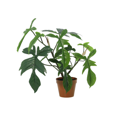 Künstlicher Philodendron Florida (44cm) - Tropisches Flair ohne Pflege
