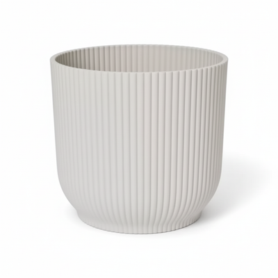 ELHO Vibes Fold Planter 22 cm white: Modern elegance for your home